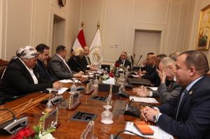 وزير العدل يلتقي عدداً  من أعضاء مجلسي النواب والشيوخ