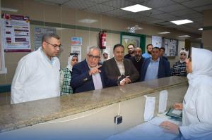من داخل الطوارئ والرعايات.. رئيس التأمين الصحي يتابع الاستعدادات لعيد الفطر ميدانيًا 
