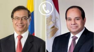 الرئيس السيسي ونظيره الكولومبي يبحثان تعزيز العلاقات الثنائية وتطورات غزة وجهود تهدئة التوتر الإقليمي