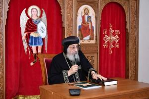 البابا تواضروس الثاني يختتم سلسلة 