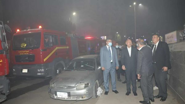 محافظ القاهرة: 3 وفيات ومصابين فى حريق مصنع ملابس الزيتون