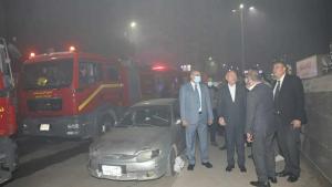 محافظ القاهرة: 3 وفيات ومصابين فى حريق مصنع ملابس الزيتون