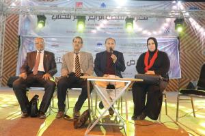 تألق أدباء وشعراء البادية في ليلة ثقافية مميزة بمعرض فيصل للكتاب

