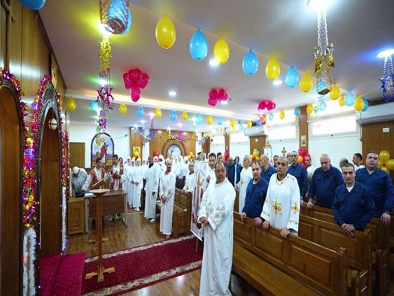 مراكز الإصلاح تستقبل عددا من رجال الدين المسيحي لمشاركة النزلاء المسيحيين الاحتفال بعيد القيامة

