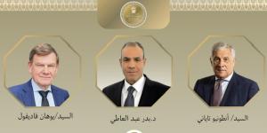 وزير الخارجية يبحث مع نظيريه الألماني والإيطالي مستجدات الأوضاع في المنطقة وجهود خفض التصعيد