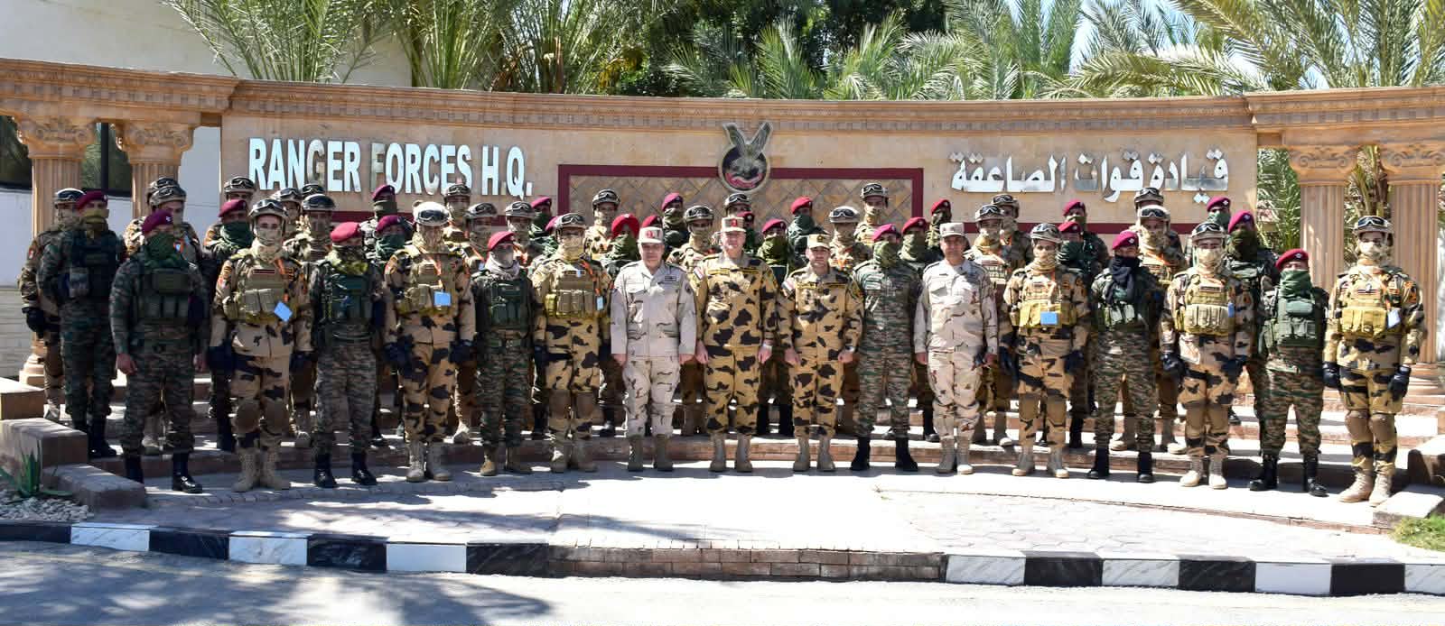 إنطلاق فعاليات التدريب المصرى الهندى المشترك 