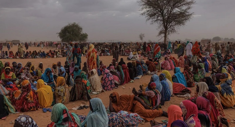 مرصد الأزهر: أزمة النزوح في السودان الأكبر تاريخيًا.. و21 مليون شخص يعانون  انعدام الأمن الغذائي
