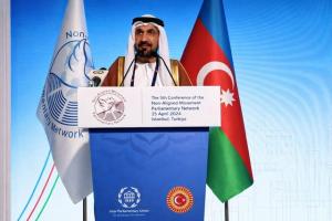 رئيس البرلمان العربي يطالب شبكة عدم الانحياز بموقف حازم ضد قانون إعدام الأسرى وإدانته في وثائق المؤتمر