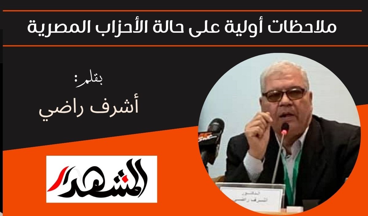 ملاحظات أولية على حالة الأحزاب المصرية 