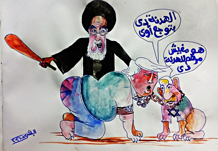 كاريكاتير الفنان سامي البلشي: هدنة الـ 15 يوما