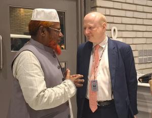 الأمين العام للجماعة الإسلامية البنغالية يشارك في لقاء رفيع للجنة البيئة بالسفارة الألمانية في دكا

