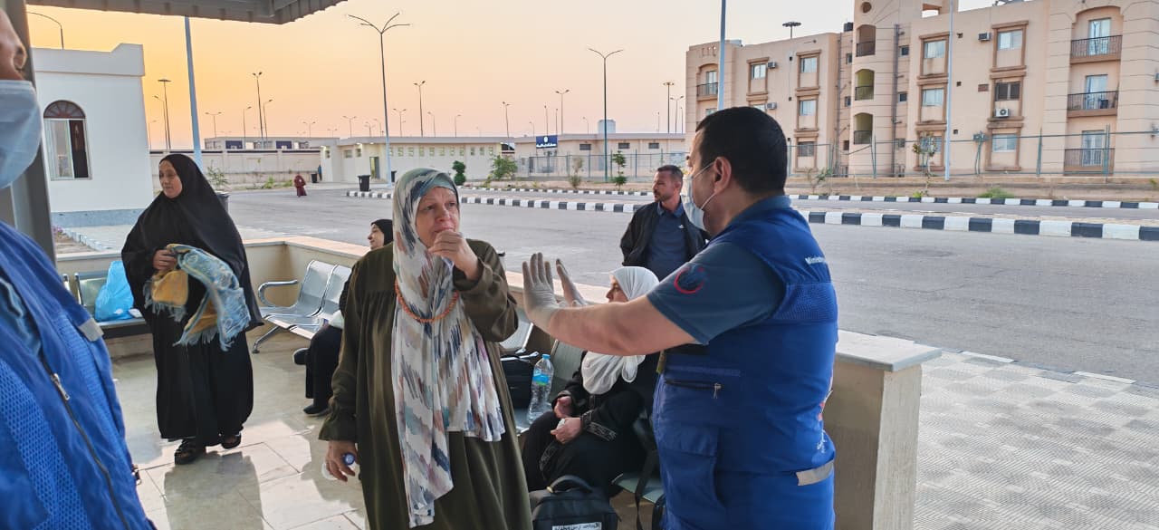 «أطباء الرحمة في خدمة ضيوف الرحمن».. 2528 خدمة طبية للحجاج المصريين بالأراضي المقدسة