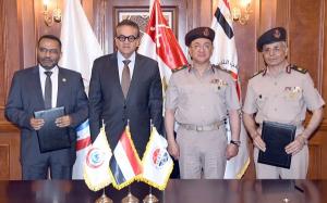 القوات المسلحة توقع بروتوكول تعاون مع وزارة الصحة وتفتتح مركز الباثولوجى بمعامل البحوث الطبية وبنك الدم