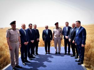 السيسي يشهد افتتاح مشروع الدلتا الجديدة ويؤكد: 800 مليار جنيه لتأمين مستقبل الزراعة 