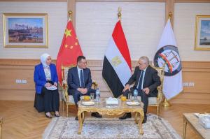 النائب العام يستقبل النائب العام لمدينة جوانزو الصينية لبحث تعزيز التعاون القضائي


