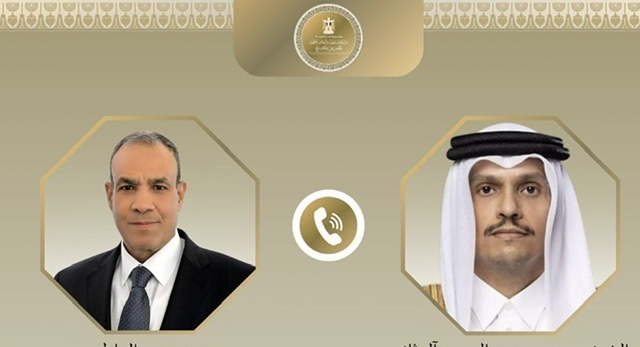 وزير الخارجية يبحث هاتفيا مع نظيره القطري تطورات المفاوضات الأمريكية-الإيرانية ومساعي التهدئة