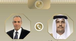 وزير الخارجية يبحث هاتفيا مع نظيره القطري تطورات المفاوضات الأمريكية-الإيرانية ومساعي التهدئة
