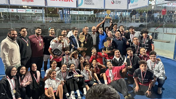 تتويج فريق ميت غرب بالسنبلاوين بالدرع المصري للبادل رجال وسيدات وناشئين
