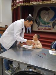 وزارة الصحة تطلق قافلة طبية متكاملة لصحة الفم والأسنان بدار السندس لذوي الهمم