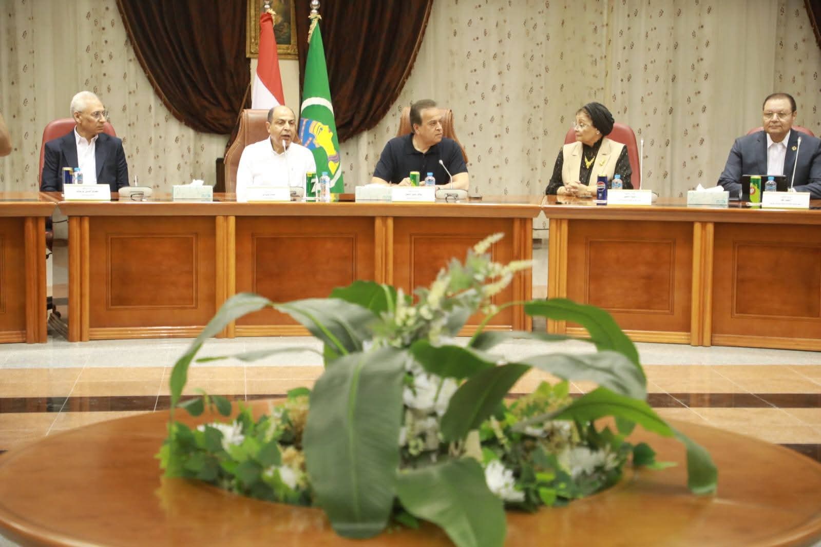وزير الصحة يترأس اجتماع اللجنة التنسيقية لمنظومة التأمين الصحي الشامل استعداداً لإطلاقها بالمنيا