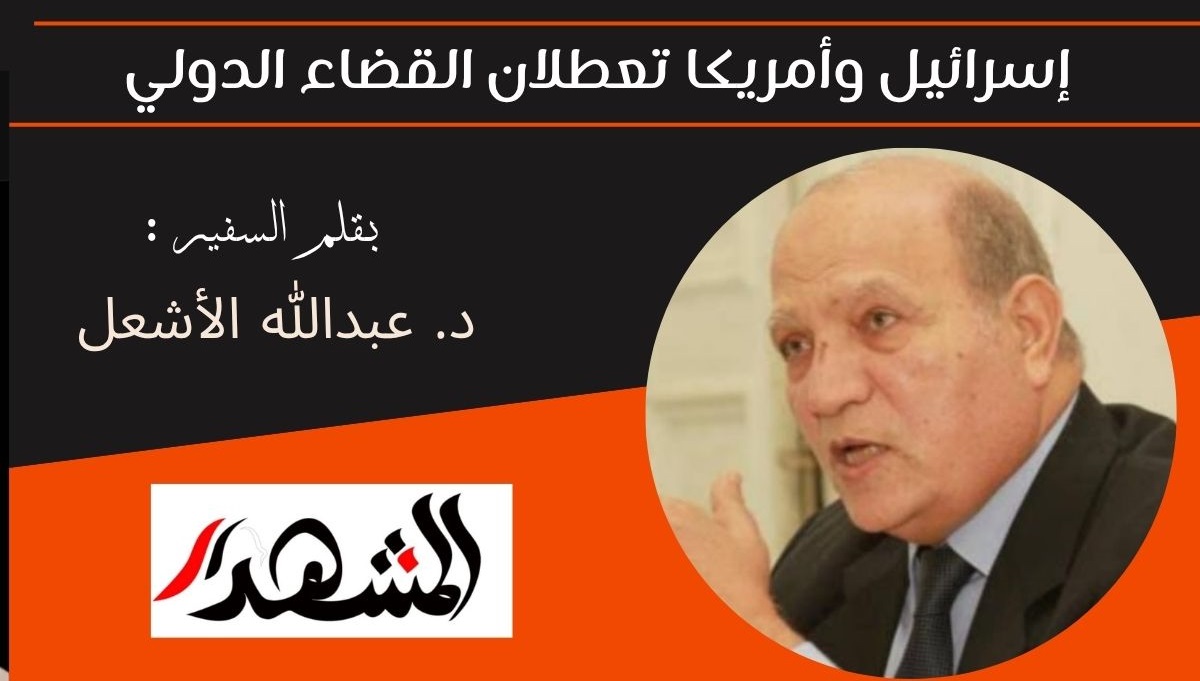 إسرائيل وأمريكا تعطلان القضاء الدولي
