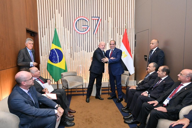 الرئيس السيسي ونظيره البرازيلي يبحثان تعظيم التبادل التجاري وتعزيز التعاون في المحافل الدولية