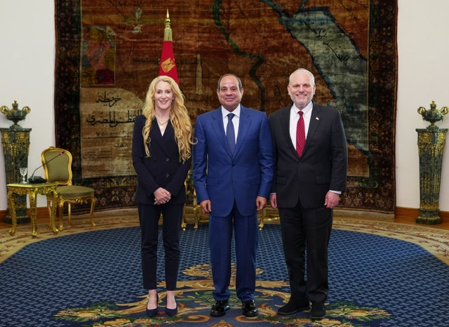 الرئيس السيسي للوفد الأمريكي: القضية الفلسطينية محور أساسي لتحقيق الاستقرار في الشرق الأوسط