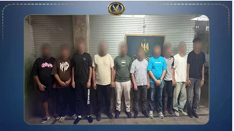احتفالا بفوز المنتخب.. القبض على 10 أشخاص لاتهامهم بإتلاف مقاعد بالمنطقة الترفيهية بالعاصمة الجديدة