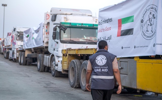 بالصور.. وكالة الإمارات للمساعدات الدولية: 4 مليارات دولار دعما لفلسطين منذ بداية الحرب على غزة