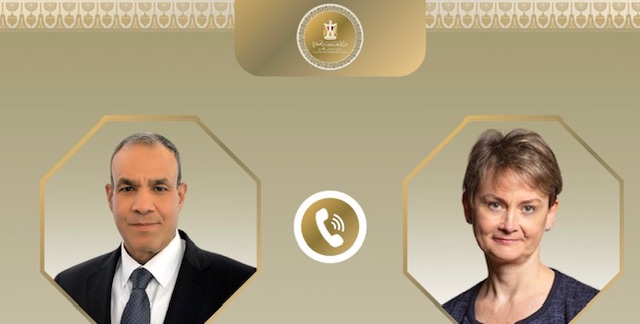 وزيرا خارجية مصر وبريطانيا يبحثان تعزيز العلاقات الثنائية و مستجدات الأوضاع الإقليمية