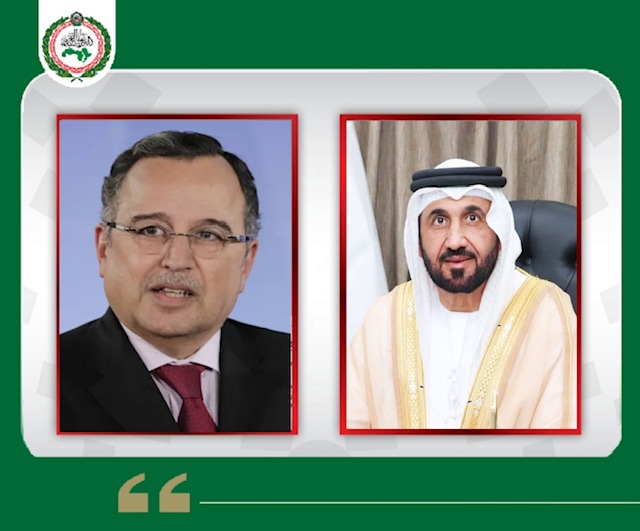 رئيس البرلمان العربي يهنئ السفير نبيل فهمي بمناسبة انتخابه أمينًا عامًا للجامعة العربية