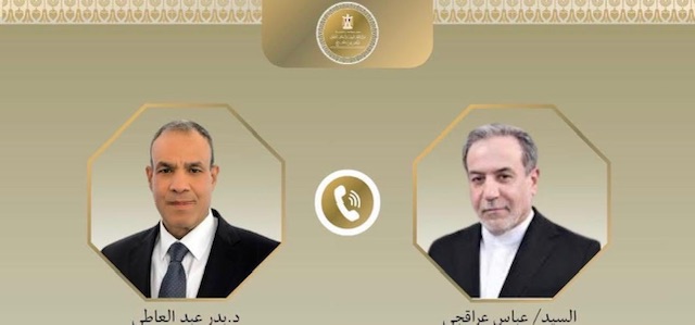 وزيرا الخارجية  ونظيره الإيراني  يبحثان هاتفيا التطورات الاقليمية