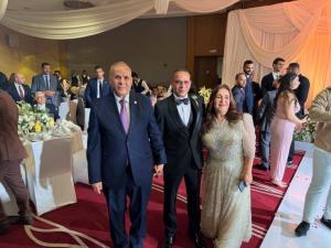 في ليلة استثنائية.. كبار رجال الدولة والقضاء يشاركون المستشارة أسماء عبد الجليل فرحة زفاف كريمتها