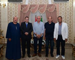 وزير الموارد المائية والرى يلتقى بأعضاء مجلس النواب بالمنيا