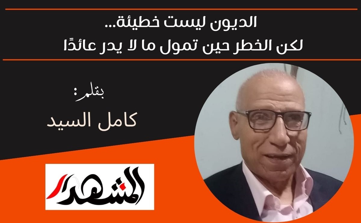 الديون ليست خطيئة... لكن الخطر حين تمول ما لا يدر عائدًا 