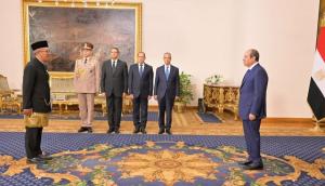 سفير جمهورية إندونيسيا يقدّم أوراق اعتماده إلى الرئيس السيسي