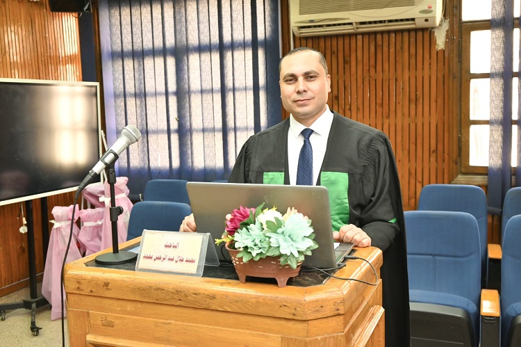 محمد جلال عبدالرحمن يحصل على دكتوراة في القانون برسالة عن 