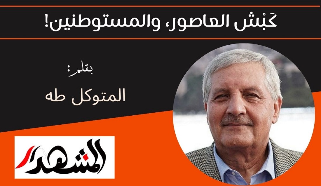 كَبْش العاصور، والمستوطنين! 