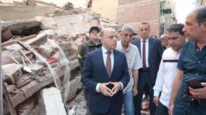 4 وفيات فى انهيار عقار مكون من 4 طوابق ومحافظ الغربية يوجه بفحص العقارات المجاورة