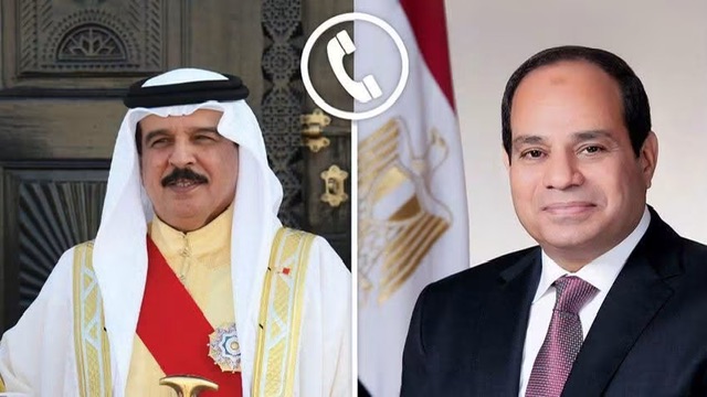 ملك البحرين يعرب عن تضامنه مع مصر عقب الزلزال.. والرئيس السيسي يؤكد دعم أمن المملكة واستقراره