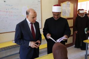 ختام امتحانات الدور الثاني للشهادة الابتدائية والبرنامج التأهيلي للطلاب الملحقين على الشهادة الإعدادية بالأزهر

