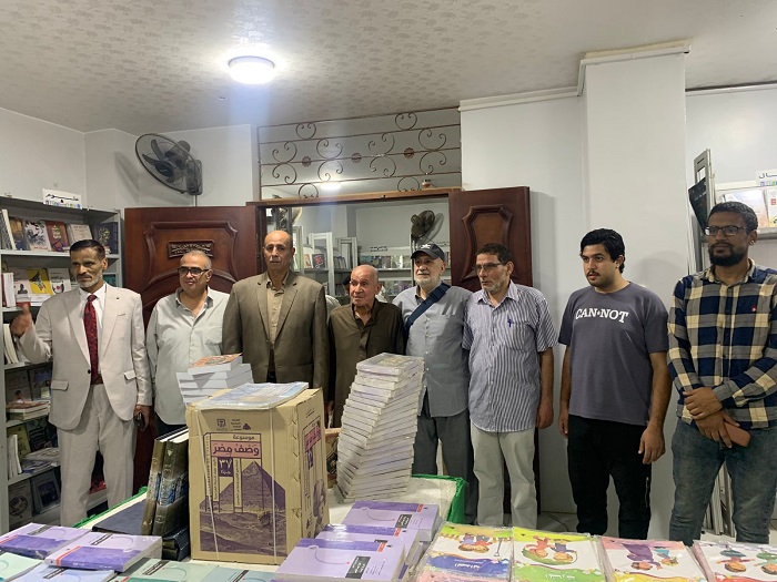 هيئة الكتاب تفتتح الدورة السادسة من معرض طحانوب للكتاب بالقليوبية