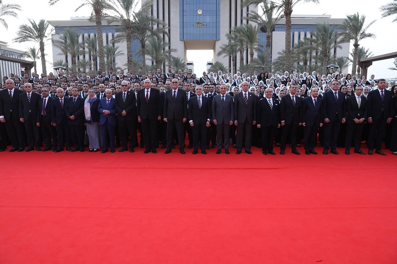 وزير العدل يشهد أداء اليمين القانونية للأعضاء الجدد بهيئة قضايا الدولة 