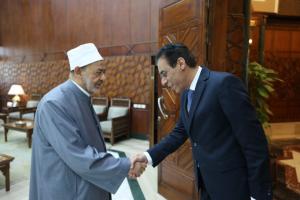 شيخ الأزهر يستقبل مساعد وزير الخارجية للشؤون القنصلية لبحث تيسير الخدمات القنصلية للطلاب الوافدين

