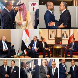 نشاط مكثف لوزير الخارجية خلال الجمعية العامة للأمم المتحدة: القضايا العربية