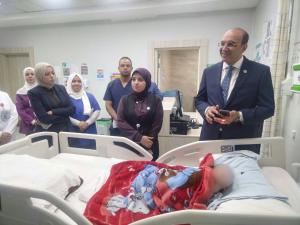 390 سريرًا و12 غرفة عمليات.. رئيس التأمين الصحي يتابع من قلب العاصمة الإدارية مستجدات مشروع العاصمة 2 في أول جولة له